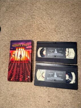 Stephen King’s The Stand VHS 2-Tape Set 1994 Republic Entertainment Vintage